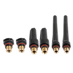 6PCS Back Cover Set for WP17 WP18 WP26 TIG Welding Torch