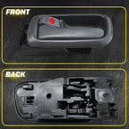 2X Front Interior Door Handle for Toyota Tundra (2000–2006) Gray