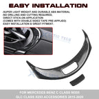 Storage Box Release Button Cover for Mercedes-Benz C-Class & GLC (2015-2022)