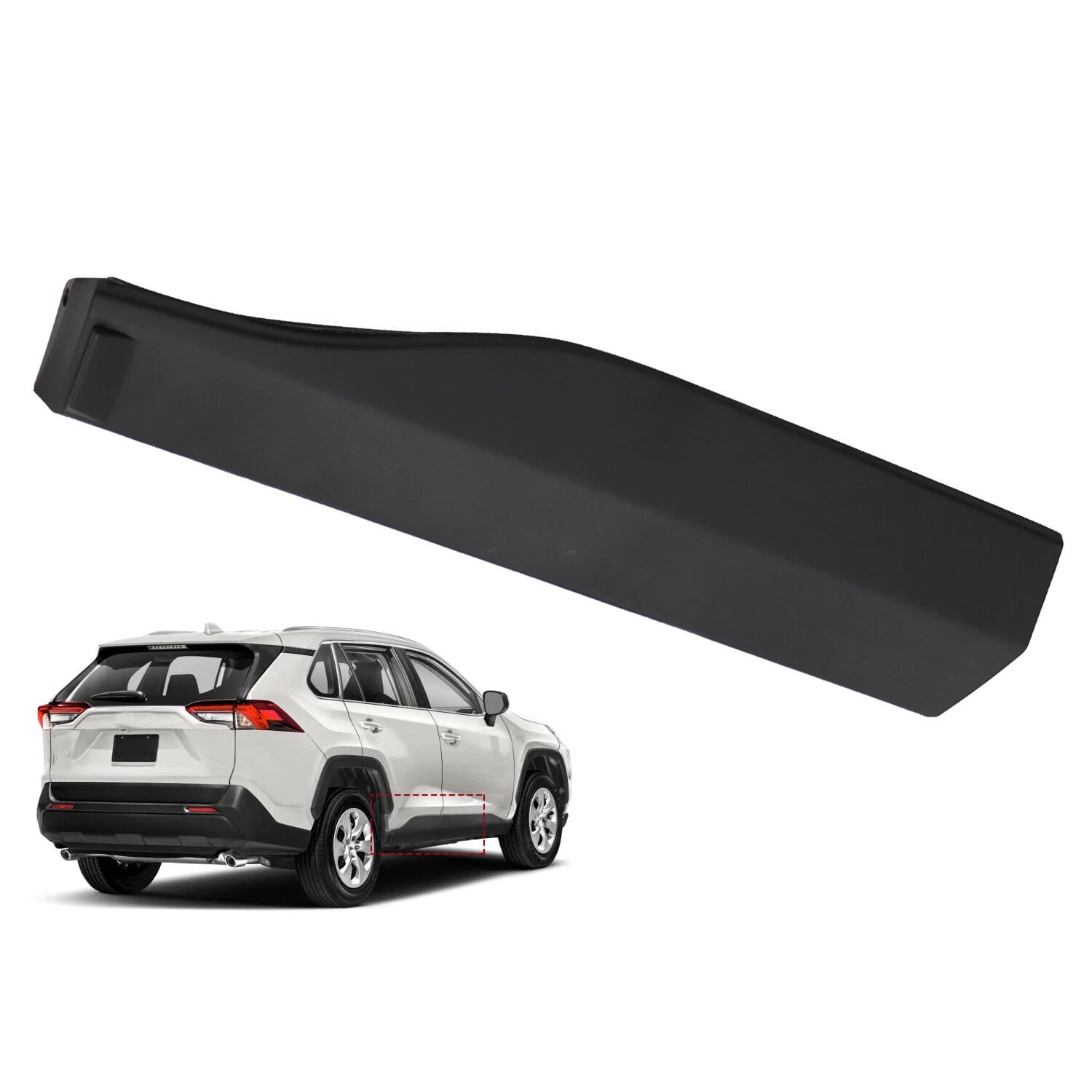Rear Right Door Lower Molding Trim for Toyota RAV4 (2019–2022)