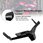 Front Upper Nose Headlight Cover Fairing for Honda CBR650R (2024–2025) Carbon A9
