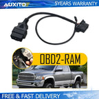 Safety Door Bypass OBD2 Cable Diagnostic Adapter for Dodge RAM Cummins (2018–2023)