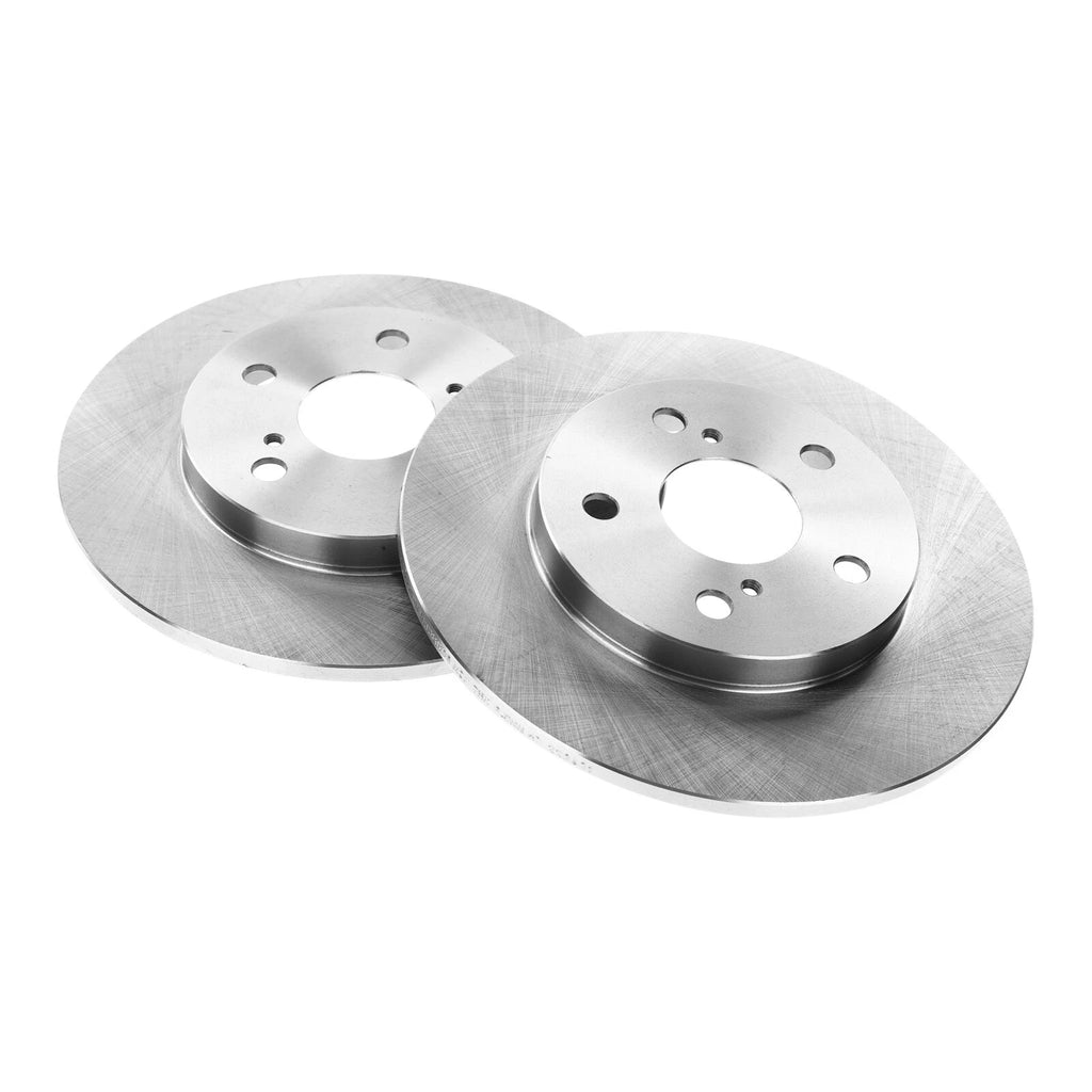 Ceramic Brake Pad & Rear Disc Rotor for Toyota Matrix Pontiac Scion (2003–2011)