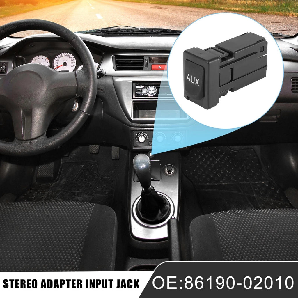 Aux Port Stereo Adapter Input Jack for Toyota Tundra Tacoma (2007–2021)