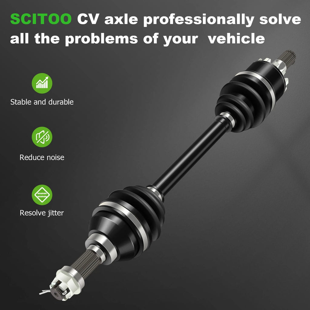 Front Driver CV Axle for Kawasaki Brute Force 650 (2006–2013) KVF650F 4x4i