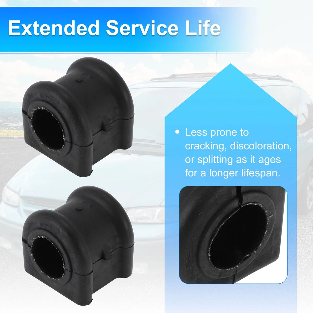 2X Stabilizer Sway Bar Bushing Kit for Dodge Dakota (1997–1999) No.K7352 Rubber