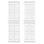 Set of 4 HEPA Filters for ECOVACS Deebot X8 T80