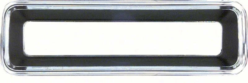 Chrome Rear Tail Light Lamp Bezels for 1967 Chevy Camaro (Pair)