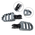 Front Footrests Foot Pegs for Moto Guzzi Stelvio/V100 Mandello/V7 850 (2010–2023)