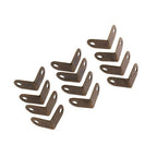 12Pc Mini Antique Bronze Corner Protector Guard for Jewelry Box (N/A)