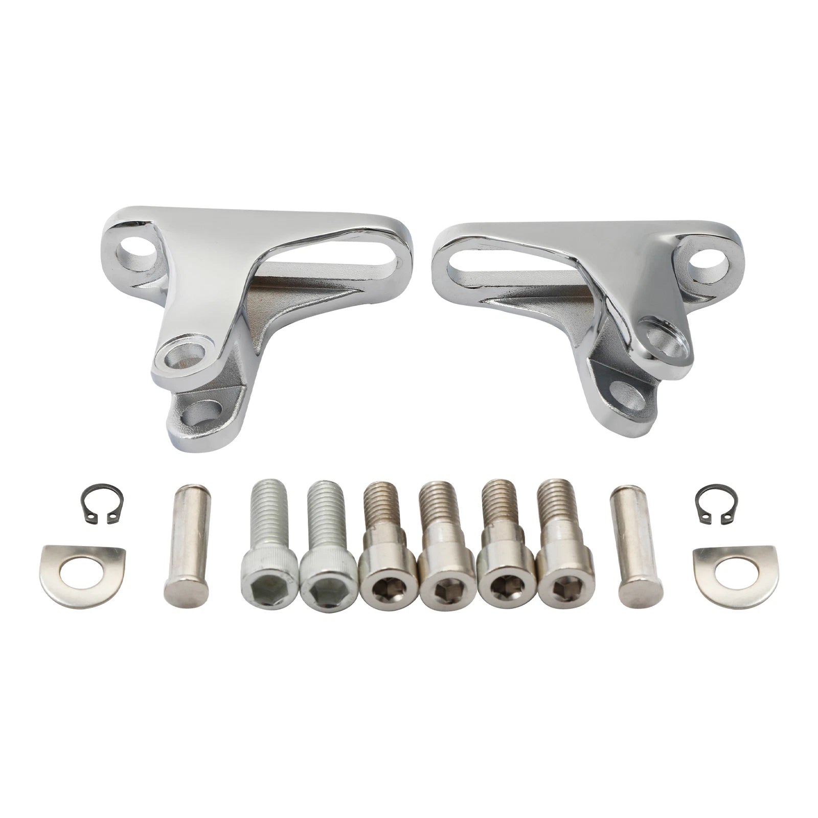 Passenger Mini Footpeg Mount for Harley Touring Street Road Glide (1993–2024)