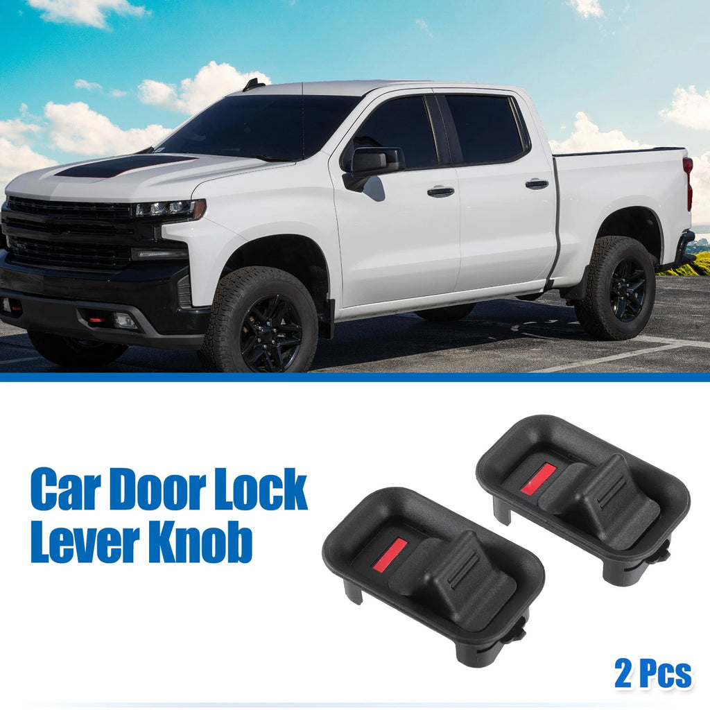 2X Door Lock Lever Knob Replacement for Chevy Suburban 1500/2500 (1999–2006)