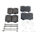 Set of 4 Ceramic Brake Pads for Toyota Land Cruiser (1998–2007)