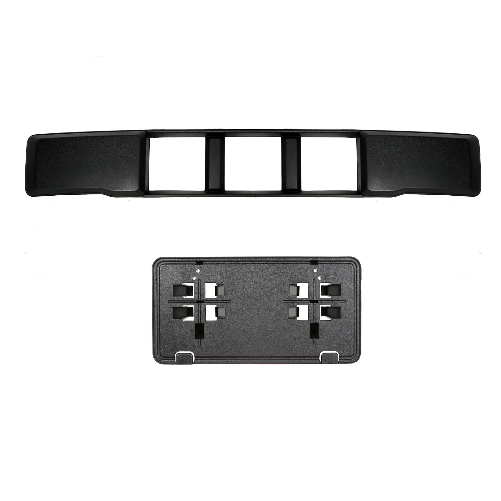 Front Bumper Lower Grille Trim Panel License Bracket for Ford F-150 (2015–2017)