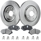 Brake Disc & Pad Kit for Dodge Grand Caravan (2012–2016) Front Semi-Metallic