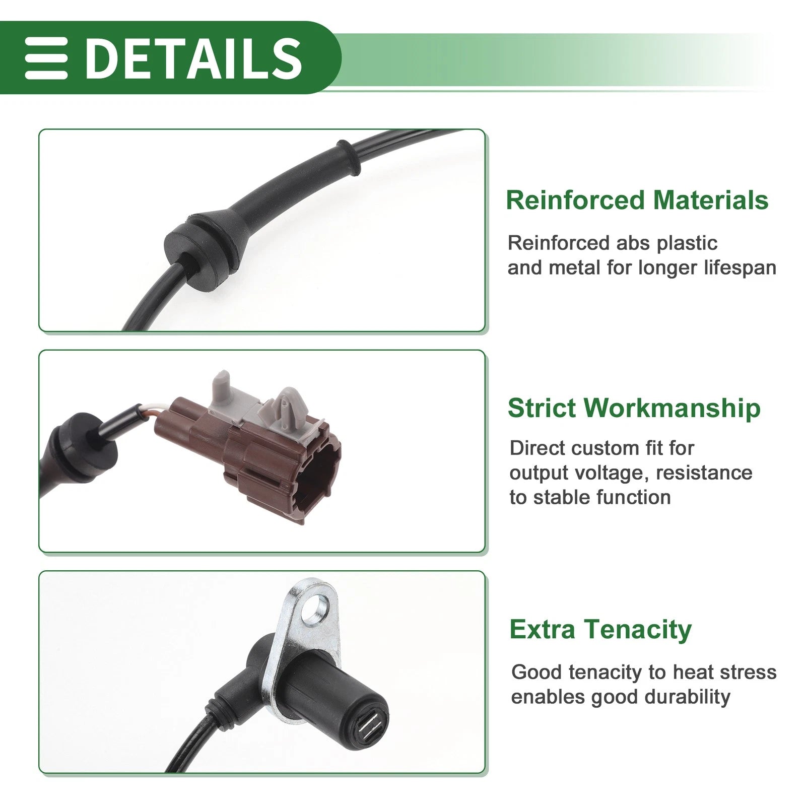 ABS Wheel Speed Sensor No. 479018H300 for Nissan X-Trail T30 (2001–2007)
