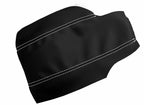 Leather Console Lid Armrest Cover for Porsche 987 Cayman (2005–2012) White Stitch