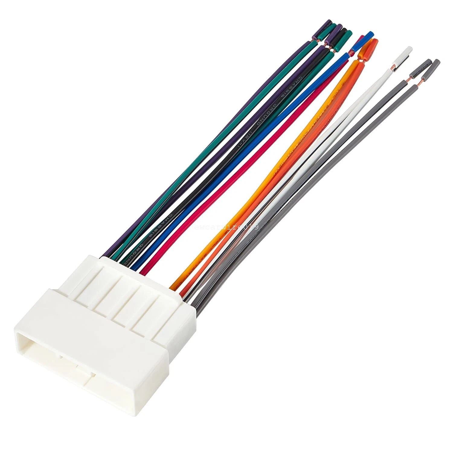 16 Pin Radio Stereo Wire Harness Connector for Honda Accord Civic (1986–1995)