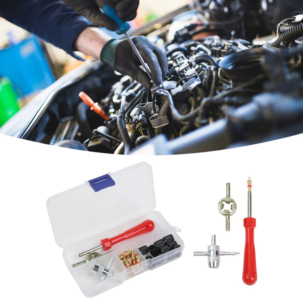 Tire Valve Stem Core Remover Tool for Car Bike (Universal Fit)
