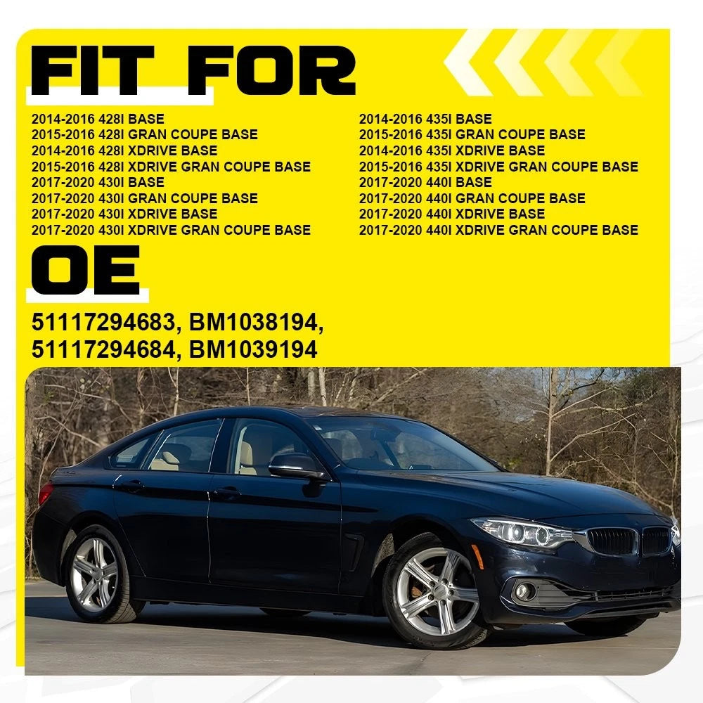 Fog Light Trim Set for BMW 435i (2014–2016), 430i 440i (2017–2020)