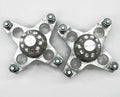 Set of 2 Billet Front Wheel Hubs for Yamaha Raptor 660 (2001–2005)