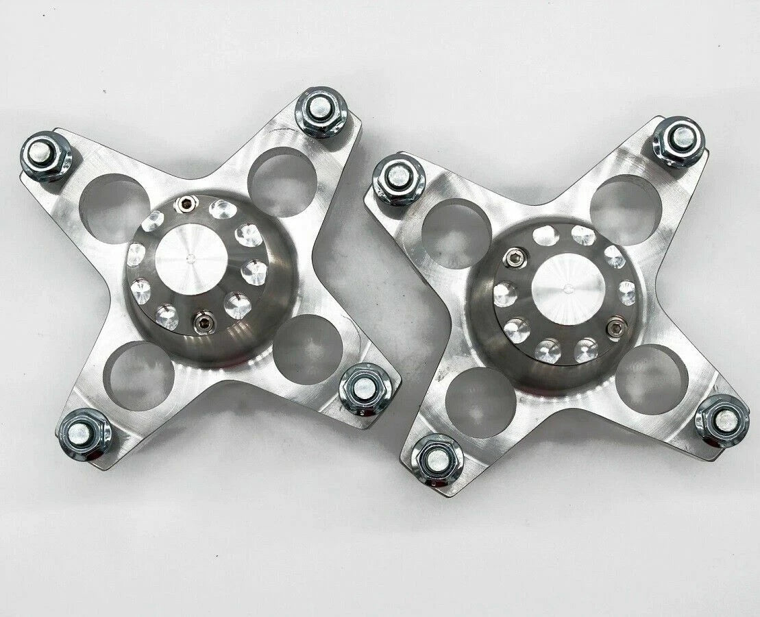 Set of 2 Billet Front Wheel Hubs for Yamaha Raptor 660 (2001–2005)
