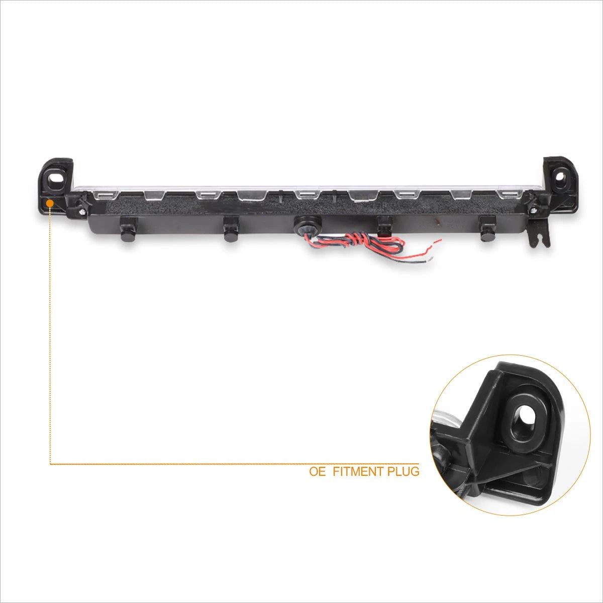 Left Side Projector Headlight Lamp for Forte Sedan (2019–2021) Black Housing