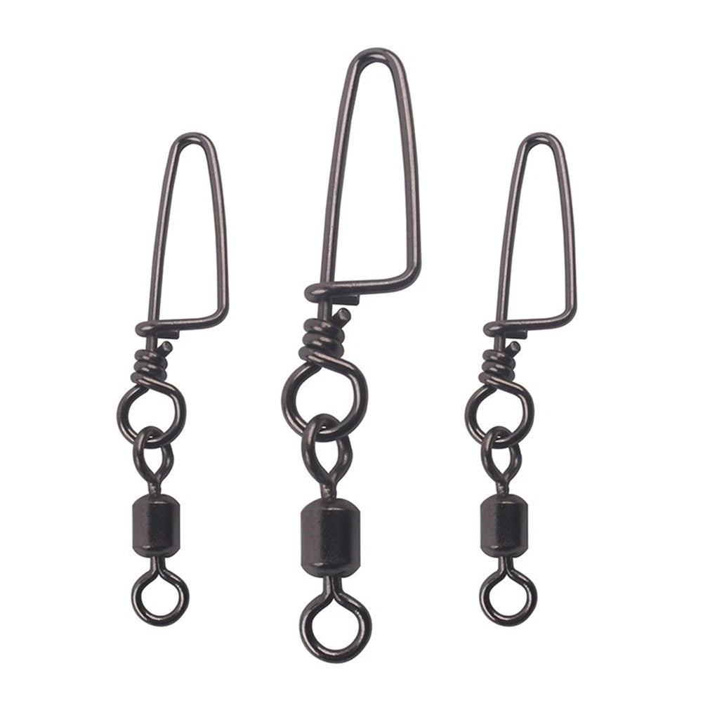 Fishing Swivels Set of 10 Stainless Steel Fishing Line Connectors