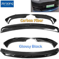 Front Bumper Lip Spoiler for Tesla Model Y (2020–2024) Carbon Fiber