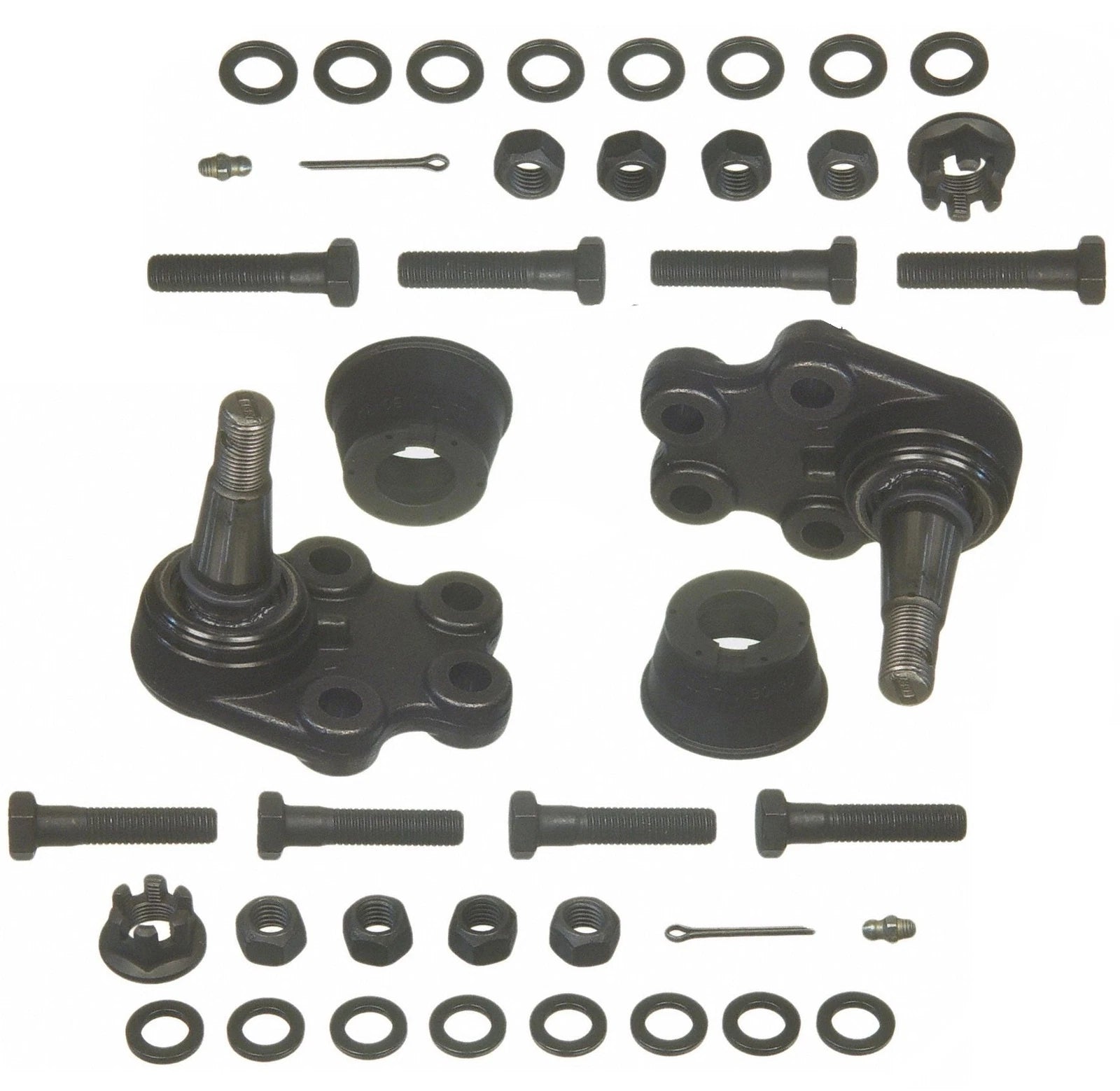 Set of 2 Front Lower Ball Joints for Chevy Silverado GMC Sierra 1500 (RWD)