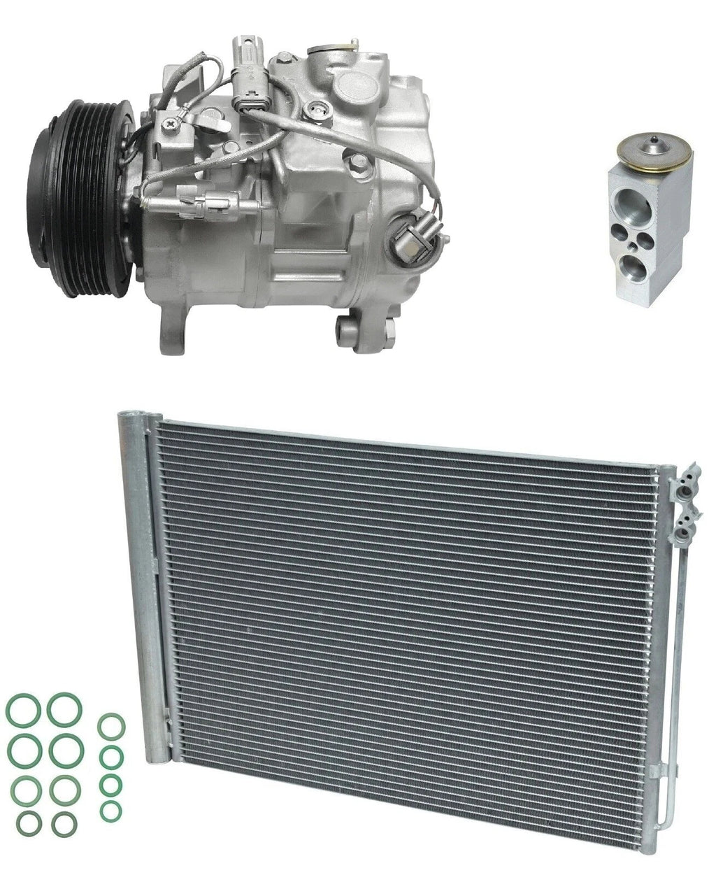 AC Compressor Kit With Condenser for BMW 740Ld xDrive (2015–2018)
