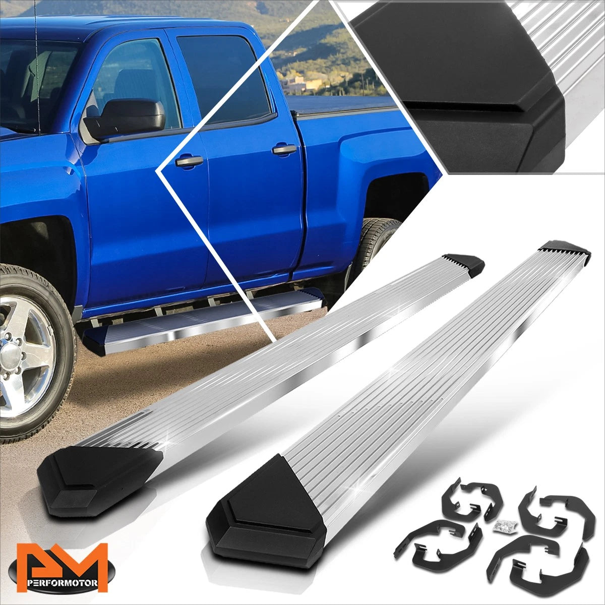 Set of 2 Step Pads for Silverado/Sierra Crew Cab (2007–2019)
