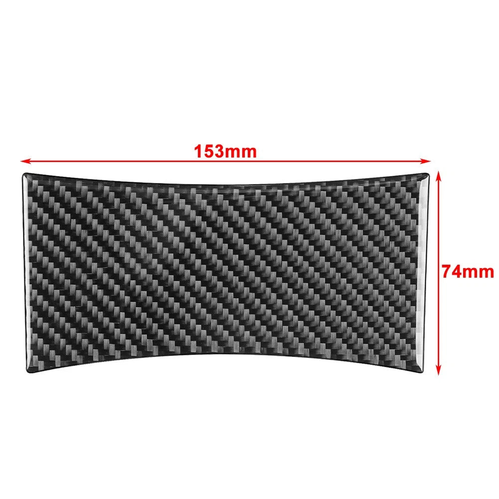 Carbon Fiber Storage Box Panel Cover Trim for Volkswagen Passat B5 (2001–2005)