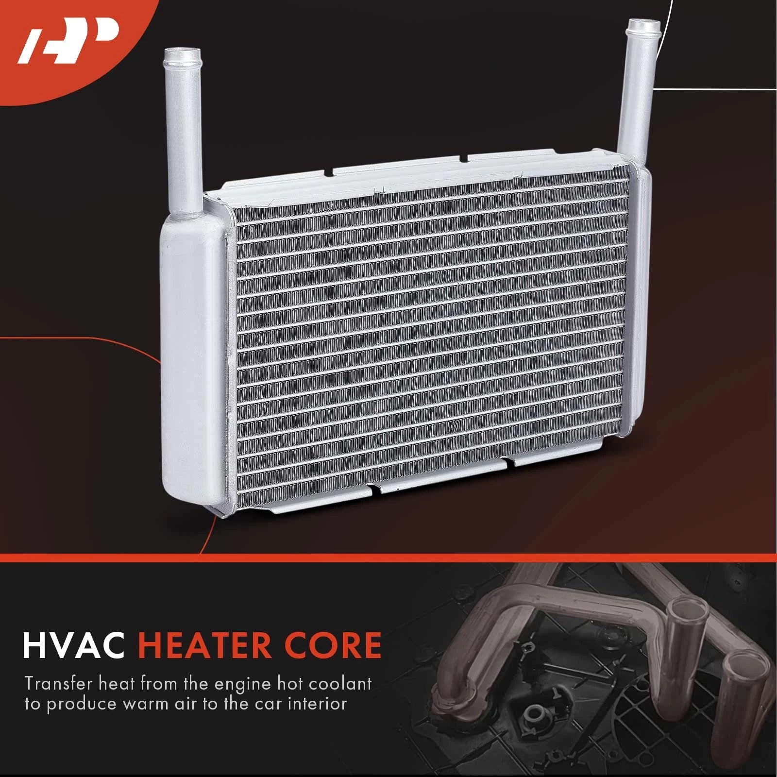 HVAC Heater Core for Lincoln Continental, Mercury Grand Marquis (1977–1978)