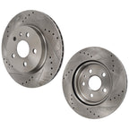 Rear Brake Disc Rotors for Chevy Sedan Cadillac CT5 Camaro Impala CT6