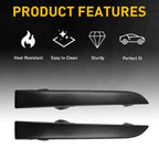 Set of 2 Front Bumper Grille Headlight Filler Trim Panels for Toyota Tacoma (2001–2004)