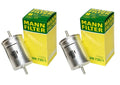 Set of 2 Fuel Filters for Audi A3 A4 Quattro TT VW Golf Jetta Passat (2000–2023)