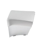 Silver Front Right Bumper Tow Hook Cover for Subaru Impreza WRX (2010-14)