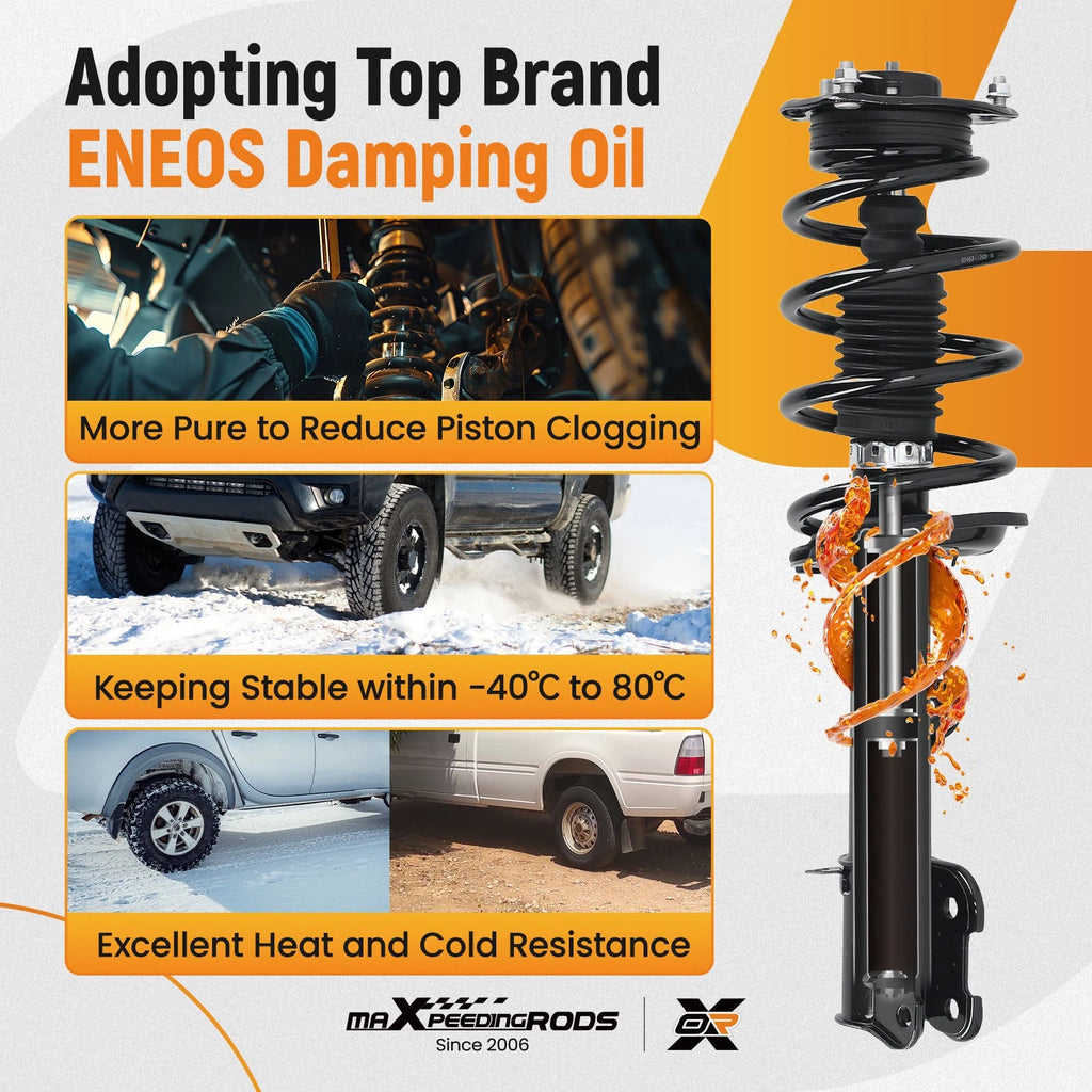 Quick Complete Front Strut Spring Assembly for Hyundai Santa Fe (2010–2012)
