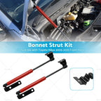 Set of 2 Front Hood Gas Struts for Toyota Hilux (2005–2015)
