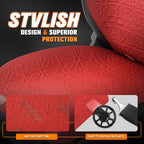 Front Row Bucket Seat Cover Cushion Protector for Universal Fit (Protex Series)
