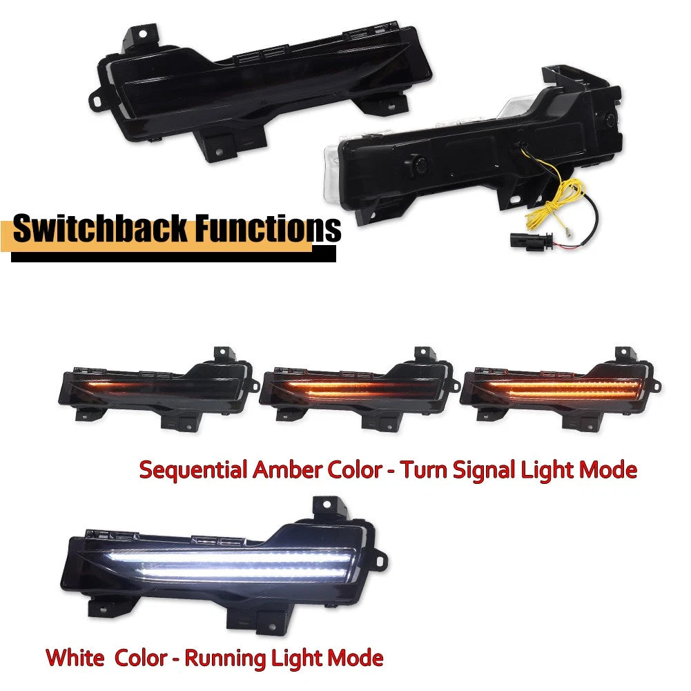 Double-row LED Turn Signal Lights for Tesla Model 3, Model Y