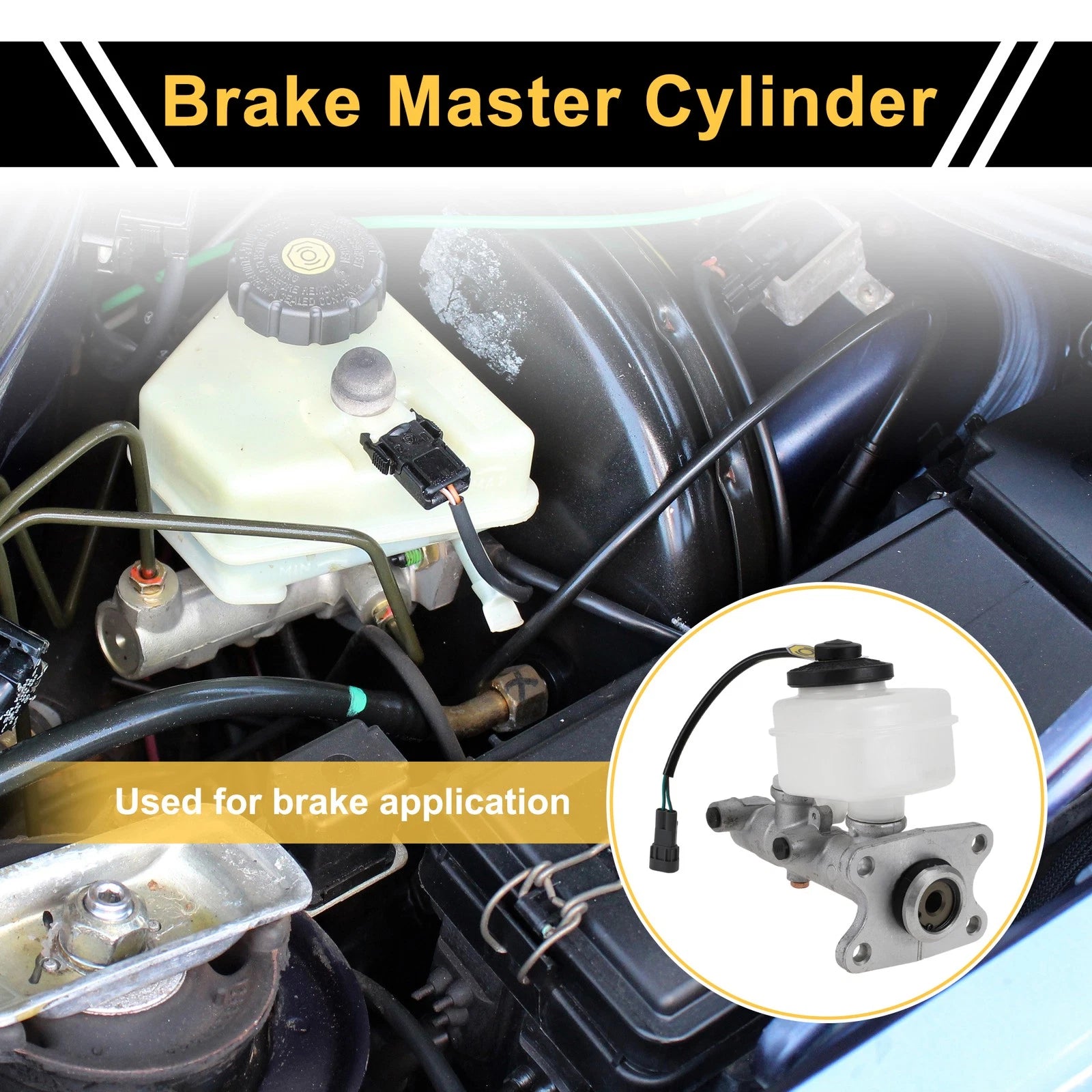 Brake Master Cylinder with Reservoir No. 472013D020 for Toyota Pickup (1991)