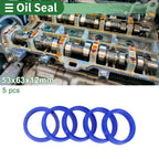 Set of 5 Oil Seal Rotary Shaft Seal 53x63x12mm High Pressure for Various Models