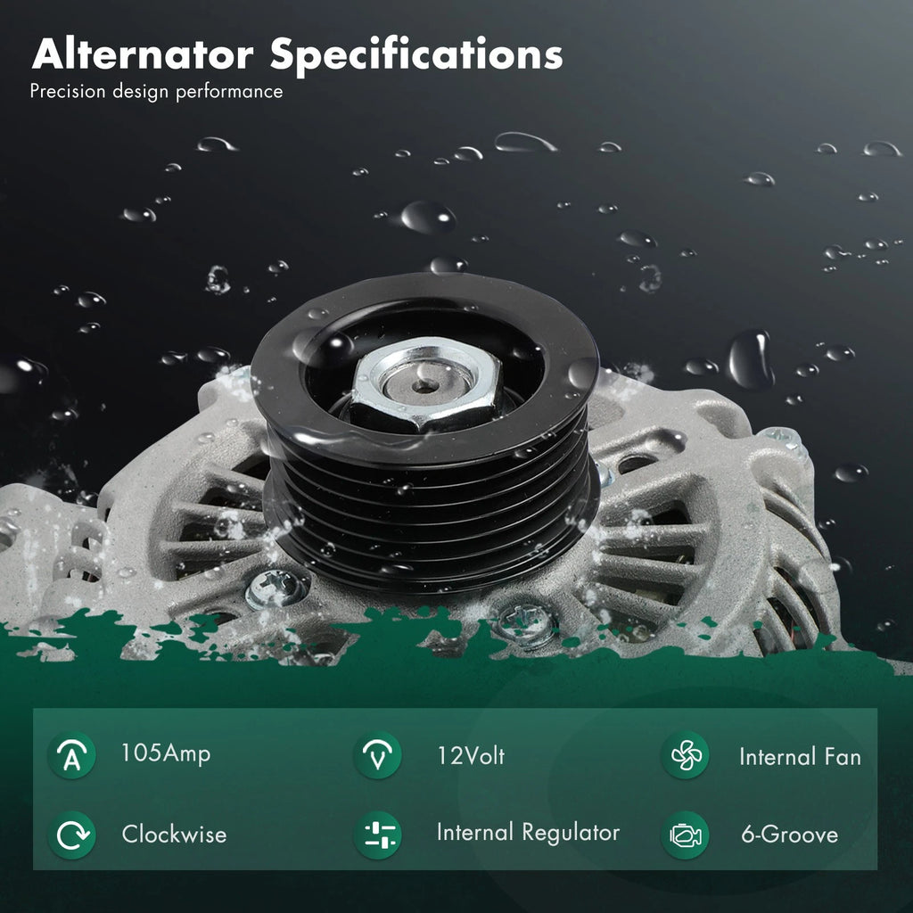 Alternator for Ford Explorer V6 4.0L 115A (2009–2010) 9L2T10300BA 11275