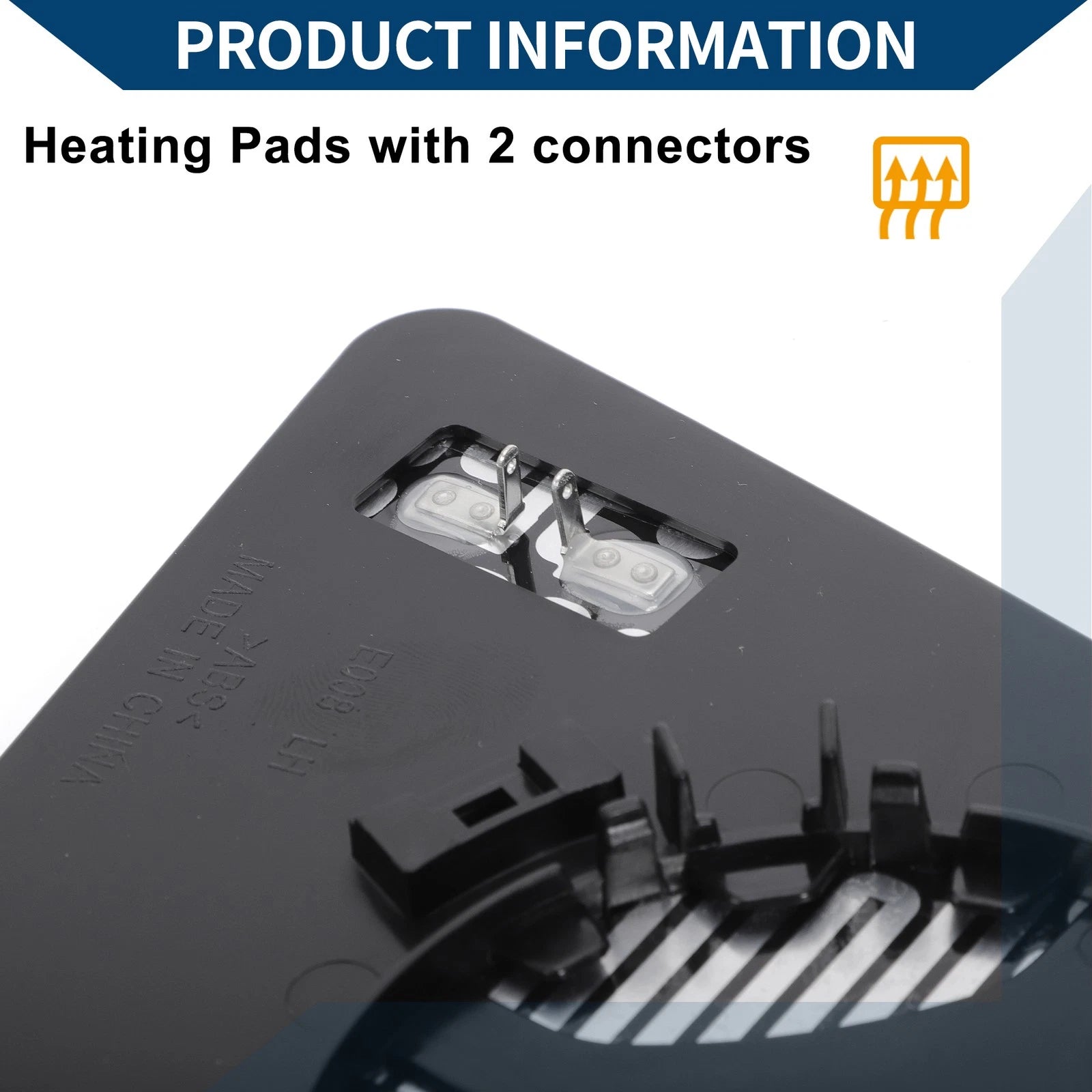 Heated Left Side Mirror Glass for Chevrolet Traverse (2018–2023)