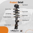 Quick Complete Front Strut Spring Assembly for Grand Caravan, Town & Country (2008–2016)