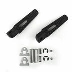Black Aluminum Rear Footrests Pegs for Suzuki GSXR 600 750 1000 (T9)