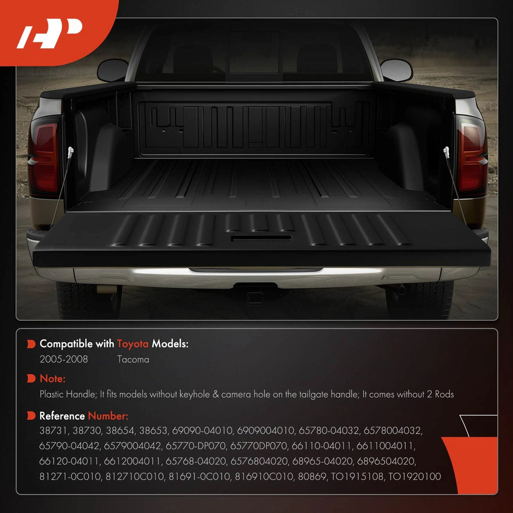 Tailgate Hardware Rebuild Kit with Cable for Toyota Tacoma (2005-2008)