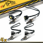 Set of 4 O2 Oxygen Sensors for Jeep Wrangler (2010)